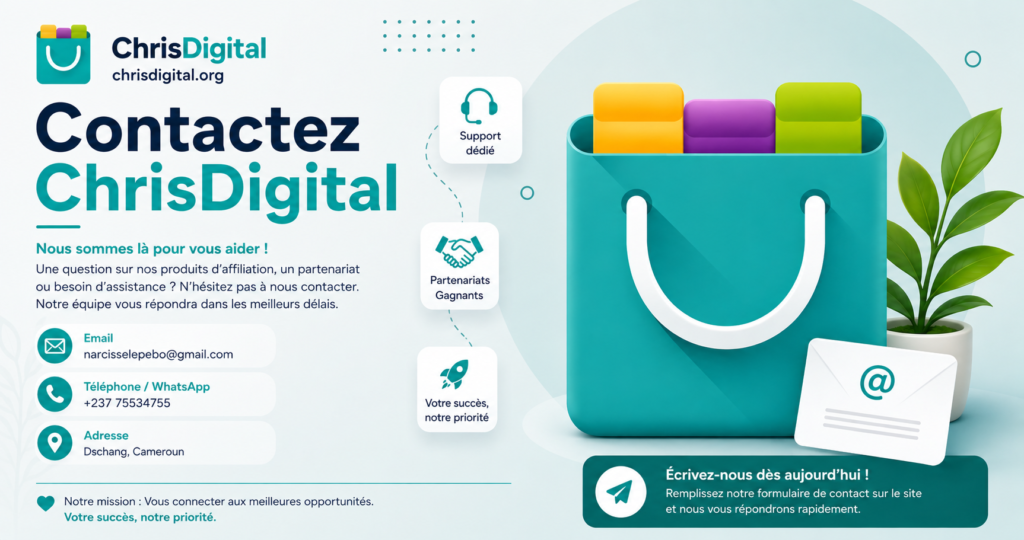 Contactez-nous, chrisdigital