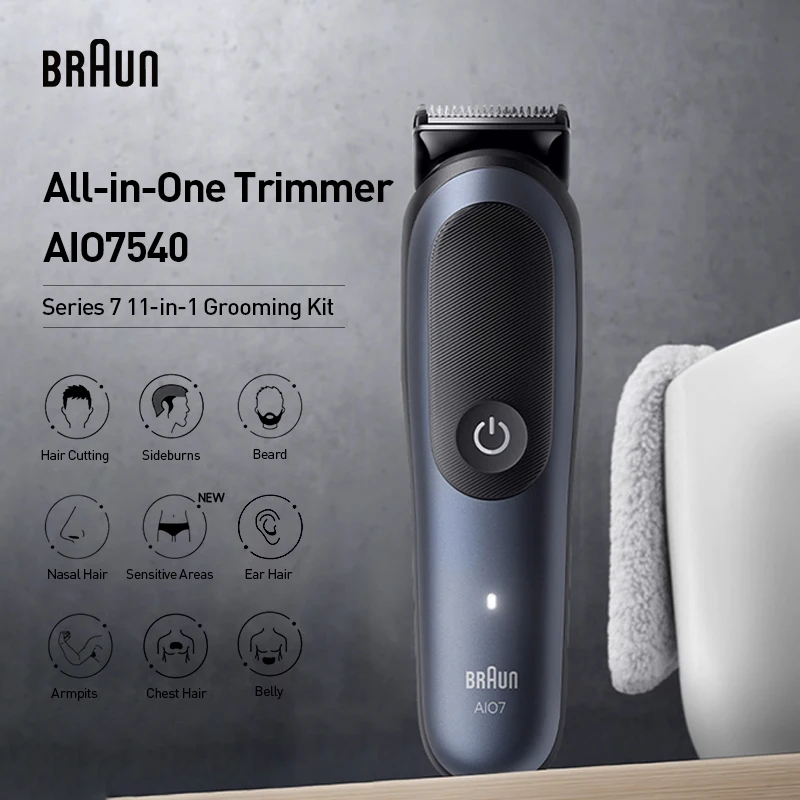 Braun Série 7 - Tondeuse 11-en-1 étanche