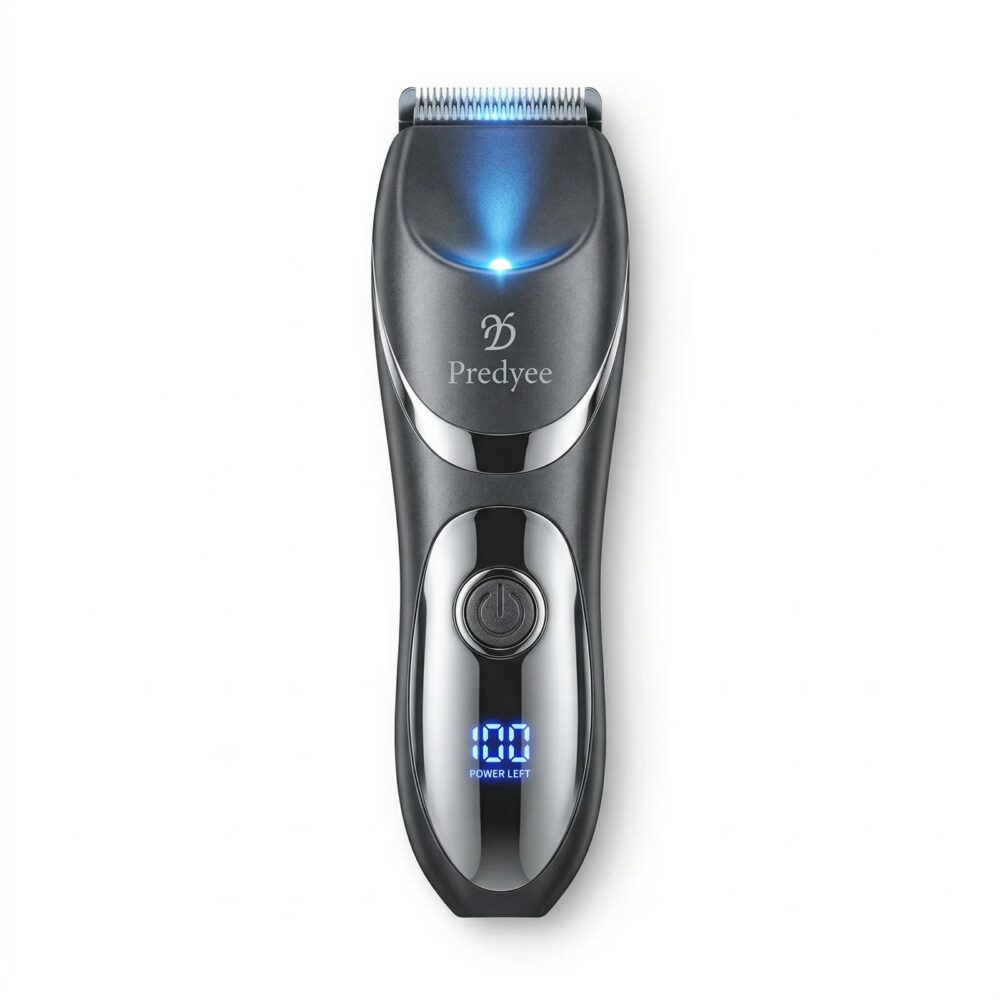 Tondeuse corporelle électrique étanche pour hommes